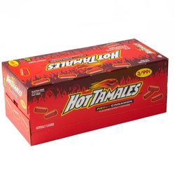 Hot Tamales Cinnamon Jelly Candy - 24CT Box