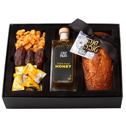 Rosh Hashanah Honey Cake Gift Box Basket