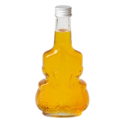Rosh Hashanah Large Violin Holiday Gift Honey Bottle