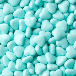 Blue Heart Pressed Candy - 2LB Bag