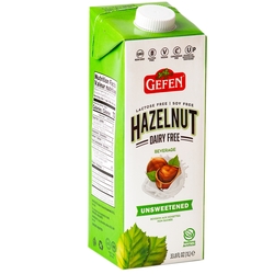 Passover Hazelnut Milk - Unsweetened - 33.8FL Oz