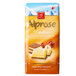 Alprose Passover Milk Chocolate Bar - Deluxe White