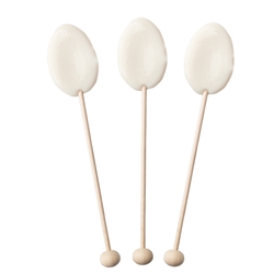  Hand Made White Honey Spoon Lollipops 