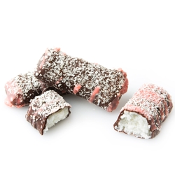 Passover Chocolate Covered Coconut Bars