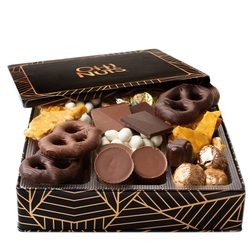 Oh! Nuts Gourmet Chocolate Square Gift Tin