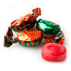 Strawberry Filled Strawberry Hard Candy