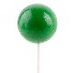 Giant Jawbreaker Lollipops - Dark Green