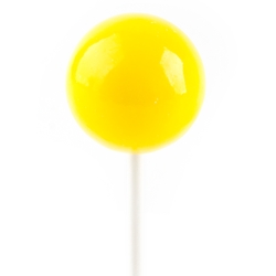 Giant Jawbreaker Lollipops - Yellow
