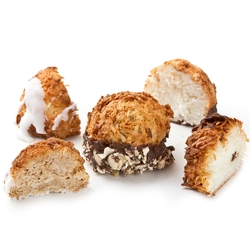  All Natural Passover Assorted Coconut Macaroons - 8-Pack