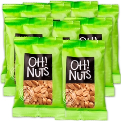 Roasted Salted Peanuts Snack Packs - 12PK