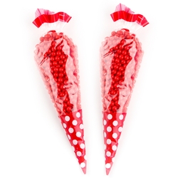 Red Cone Favor Bag - 10CT