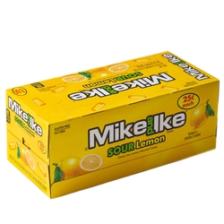 Mike & Ike Jelly Candy - Sour Lemon - 24CT Box
