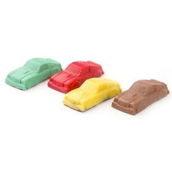 Miniature Chocolate Racing Cars