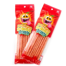 Extra Long Sour Sticks - Orange