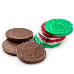 Holiday Milk Chocolate Coins