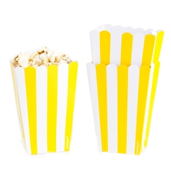 Yellow Popcorn Box - 5CT