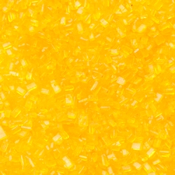 Yellow Coarse Sugar Crystals - 11 oz Jar