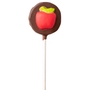 Chocolate Apple Shaped Lollipop