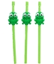  Passover Frog-Shaped Straws - 4-Pack