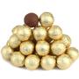 Gold Foiled Milk Chocolate Balls
