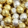 Gold & Silver Foiled Milk Chocolate Balls