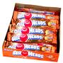 Orange AirHeads Taffy Candy Bars - 36CT Case 