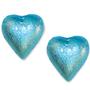 Tiffany Blue Foiled Milk Chocolate Hearts