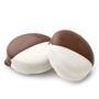 Black and White Chocolate Coated Sandwich Cookies