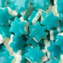 Gummy Blue & White Stars