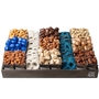 Hanukkah XL Wooden Nuts & Chocolate Gift Tray