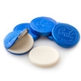 Hanukkah Raspberry Taffy Gelt Blue Coins - 6.10oz Bag