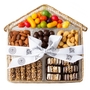 Wire Mesh House Candy, Nuts & Chocolate Gift Basket