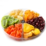 6-Section Dry Fruit Gift Tray - 1 LB Platter