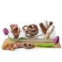 Shavuos Dairy Chocolate Glass Gift Tray