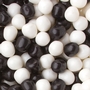 Sour Black & White Candy Balls Mix - 2 LB Bag