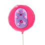 '8' Number Hard Candy Lollipop