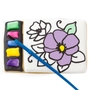 Brilliant All in One Paint a Cookie Kit- Flower