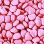 Baby Pink Chocolate Candy Hearts