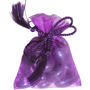 Purple Party Mesh Bags-12 pk