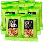 Roasted Unsalted Mixed Nuts Snack Pack - 12PK