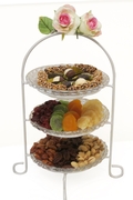 Tu B'Shvat 3 Tier Glass Stand - Israel Only