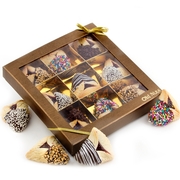 8-Pc. Chocolate Dipped Hamantash Gold Gift Box
