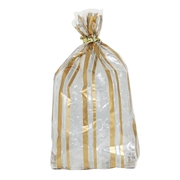 Gold & Silver Striped Bags