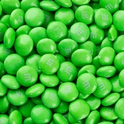 Green M&M's Chocolate Candy