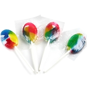 Colorful Rainbow Lollipops