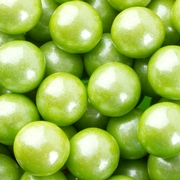 Lime-Green Pearl Gumballs