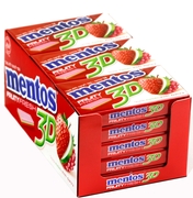  Mentos 3D Sugar Free Gum - Fruity Fresh 2 (15CT Box) 