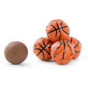 Milk Chocolate Sport Basketballs