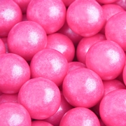 Bright Pink Pearl Gumballs