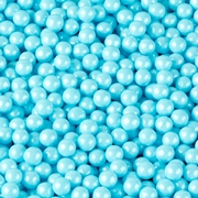  Powder Blue Pearl Candy Beads